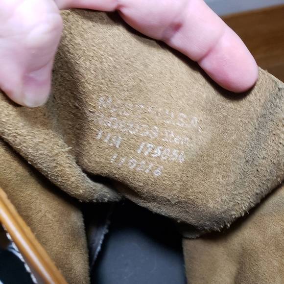 L L Bean duck boots 10" Brown and blue rubber. 11 - Picture 8 of 8